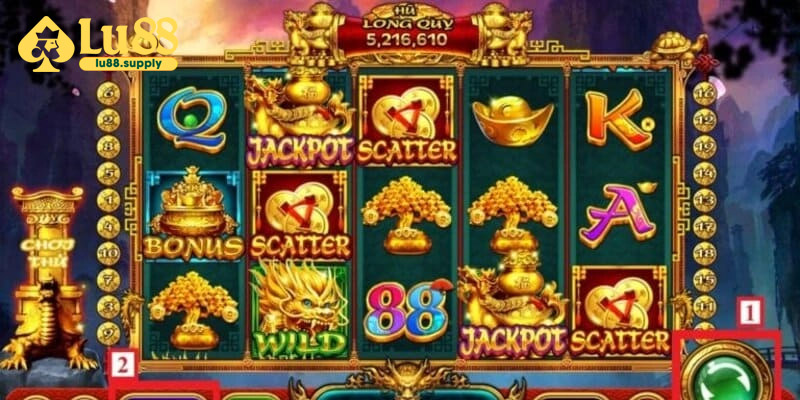Các biểu tượng game Slotgame Long Phụng