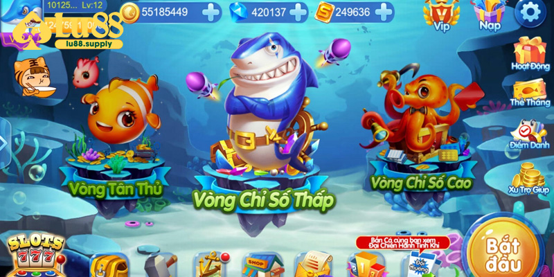 Cách chơi Bắn cá H5 tại Lu88 và các tính năng cơ bản